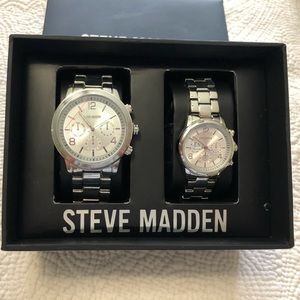 His and hers Steve Madden watches